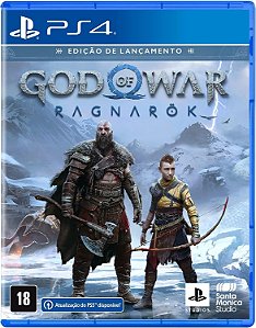 Jogo God Of War Ragnarok PS4 - PS5 Retrocompatível