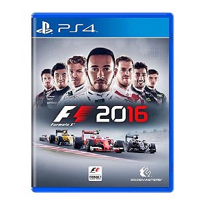 Jogo F1 2016 PS4 - PS5 Retrocompatível