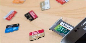 Cartão de Memória SD e Micro SD - Nintendo Switch e Câmeras
