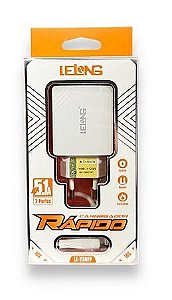 Carregador iPhone Lelong 5.1A Conexão Lightning