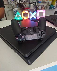 Playstation 4 Desbloqueado Com 7 Jogos + 1 Controle + 1TB de Armazenamento