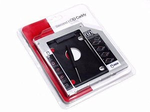Adaptador Caddy 12,7mm - Segundo HD no Notebook