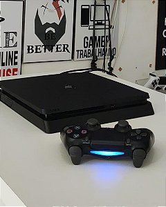 Playstation 4 500GB Desbloqueado Com 7 Jogos + 1 Controle