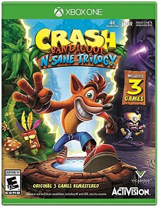 Jogo Crash Trilogia Xbox One