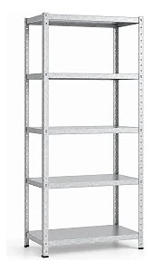 Prateleira Estante de Aço 5 Bandejas - 60cm de Largura