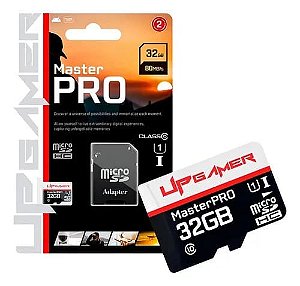 Cartão de Memória Micro SD 32GB Up Gamer