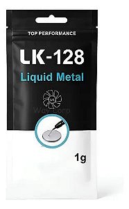 Metal Líquido para PS5 - Lk-128 1g Top Performance Dissipação 128 Wm/k