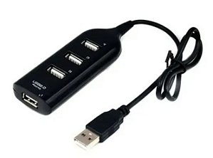 Hub USB 2.0 Hi-Speed 4 Portas