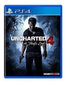 Jogo Uncharted 4 PS4 - PS5 Retrocompatível