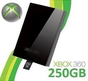 HD Original Microsoft Xbox 360 250GB - Semi Novo