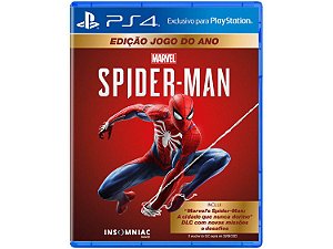 Jogo Spider Man PS4 - Edição GOTY