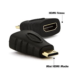 Adaptador Mini Hdmi para Hdmi