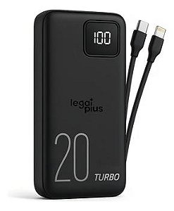 Carregador Portátil Power Bank 20.000mah 20w com 4 Cabos