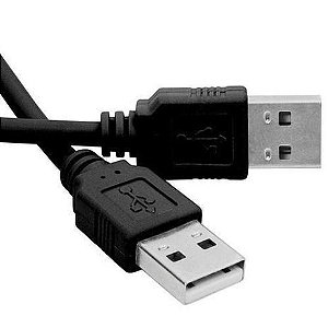 Cabo USB Macho x Macho 1,5m USB x USB - Plebeu Games - Tudo para Vídeo Game  e Informática