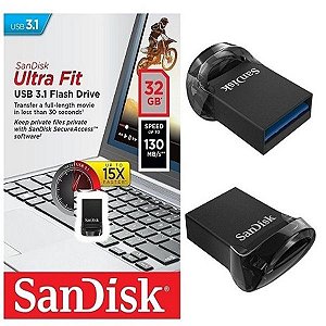 Pendrive Sandisk Fit 3.1 32GB