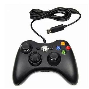 Controle  Xbox 360 Com Fio