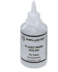 Fluxo de Solda Implastec No Clean 110ML