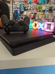 Playstation 4 Slim 1TB - 1 Controle - Semi Novo