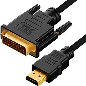 Cabo Dvi-D para Hdmi - Conversor DVi HDMi