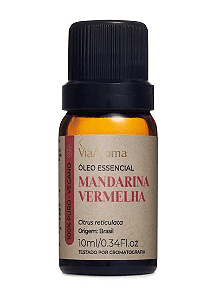 Óleo Essencial de Mandarina Vermelha 10ml - Via Aroma