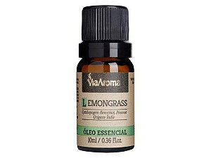 Óleo Essencial Lemongrass 10mL - Via Aroma