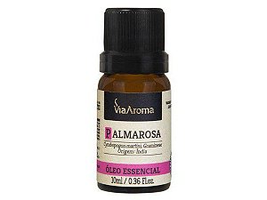 Óleo Essencial Palmarosa 10mL - Via Aroma