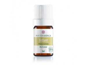 Óleo Essencial Vetiver 5mL - Phytoterápica