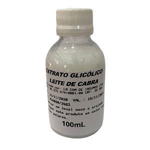 Extrato Glicólico de Leite de Cabra - 100mL 