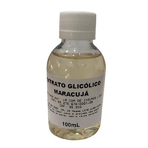 Extrato Glicólico de Maracujá - 100mL
