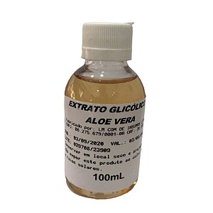 Extrato Glicólico de Aloe Vera (Babosa) - 100mL