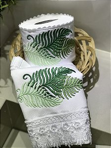 KIT LAVABO-TRIO DE FOLHAS