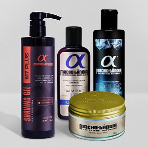 Kit Barba e Cabelo Fresh