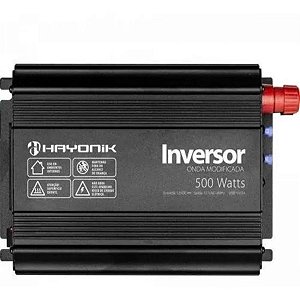 Inversor de Onda Modificada 300W 12VDC/127V USB HAYONIK