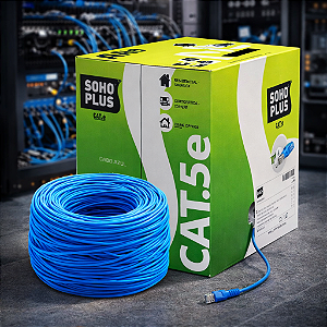 CABO LAN REDE SOHOPLUS CAT5E FURUKAWA AZ (POR METRO)