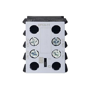 BLOCO CONTATO AUXILIAR FRONTAL BFCO-11 1NA+1NF WEG