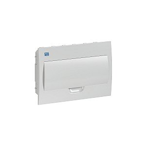 QUADRO DE DISTRIBUIÇÃO PVC EMBUTIR BRANCO 12 DISJUNTORES WEG