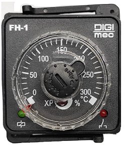 Controlador Temperatura  Analógico FH1 300C Bivolt Tipo J Digimec