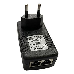 FONTE 24V 1A CHAVEADA POE