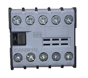 Minicontator CAW04-31-00V05 6A 24V 60Hz WEG 12896421