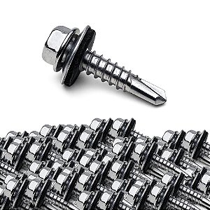 CAIXA PARAFUSO BROCANTE 12X3/4 SEXTAVADO 5/16 4237 TITANIUM