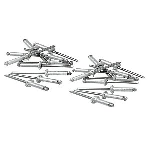 Rebites de Repuxo 4,8x14mm (100 unidades) MTX 406639
