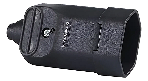 Plug Fêmea TMD11-3 2P+T 10A Preto MARGIRIUS