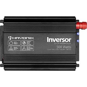 Inversor 12Vdc x 127V USB 500W HAYONIK