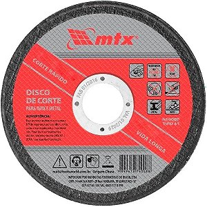 Disco De Corte Inox e Metal 180X1,6X22MM