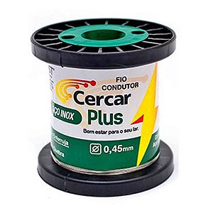 Arame Aço Inox Cerca Eletrica 400G 0,45