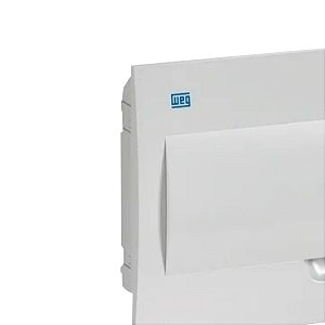 QUADRO DE DISTRIBUIÇÃO SOBREPOR BRANCO 12 DISJUNTORES WEG