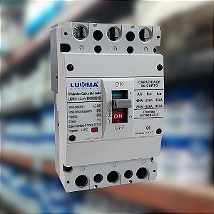 DISJUNTOR CAIXA MOLDADA LKM 125A LUKMA