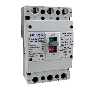 DISJUNTOR CAIXA MOLDADA LKM 150A  LUKMA