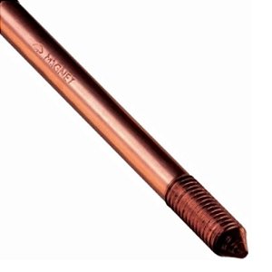 HASTE TERRA 5/8"X2,4M C/ROSCA COBRE PROLONGAVEL