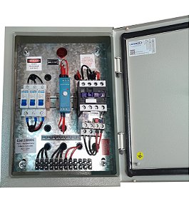 PAINEL PARTIDA DIRETA TRIFASICO PDTC 220V 5CV CÓD: 100006 LUKMA